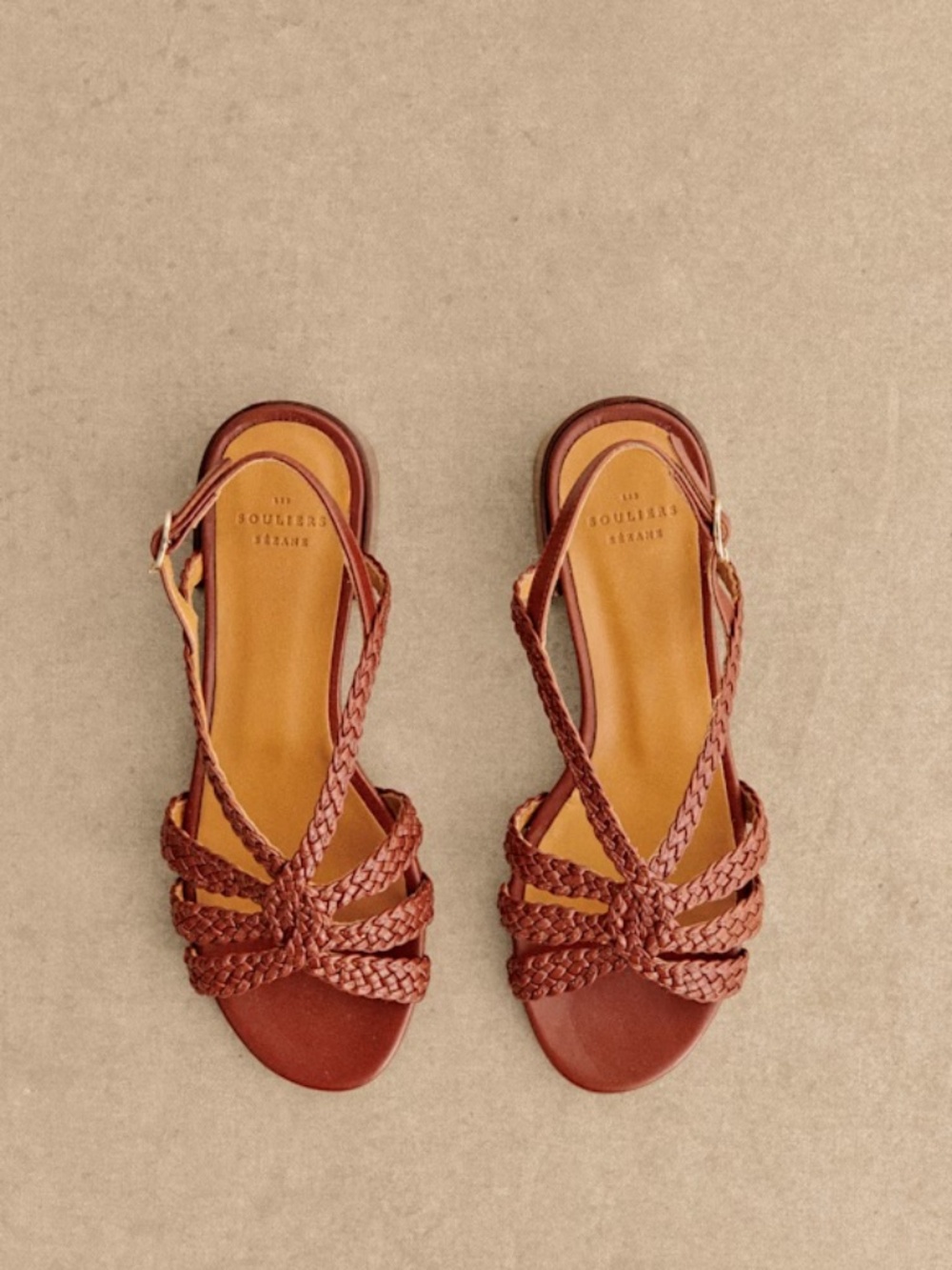 Sezane Rosa Low Sandals Size 6 - Picture 3 of 6